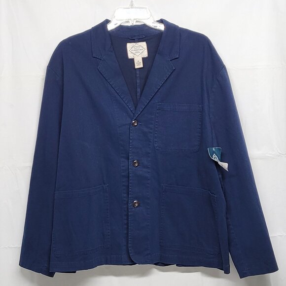 St Johns Bay Mens Shirt Jacket XXL Shacket Button Up Long Sleeve Old Stock - Picture 1 of 15